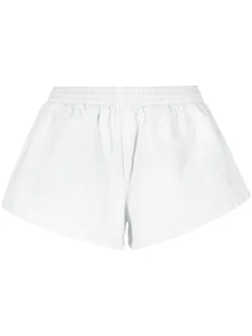 Balenciaga flared elasticated-waist shorts