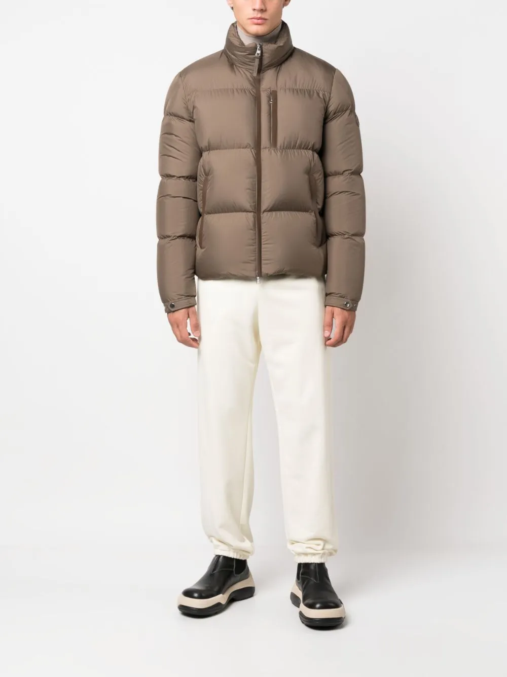 Besbre feather-down puffer jacket