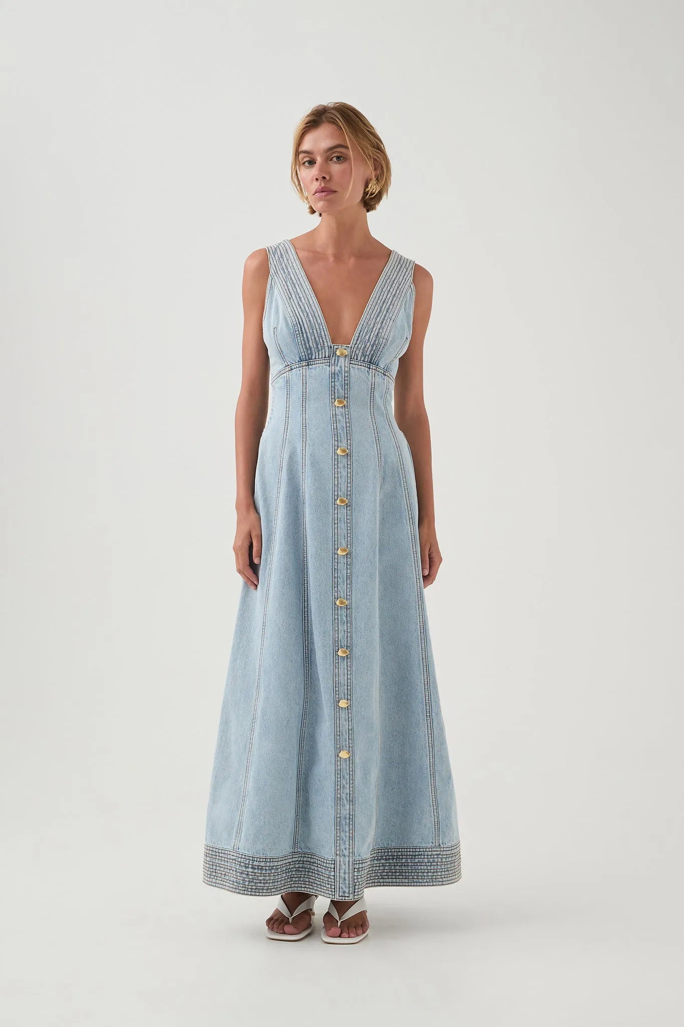 Coast Denim Midi Dress
