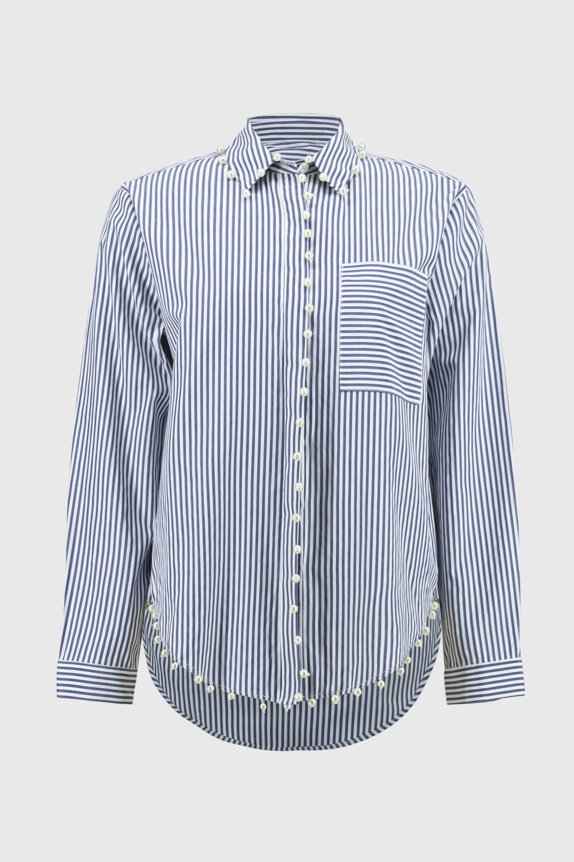JOSEPH RIBKOFF BLUE LDS BLOUSE 251942 125