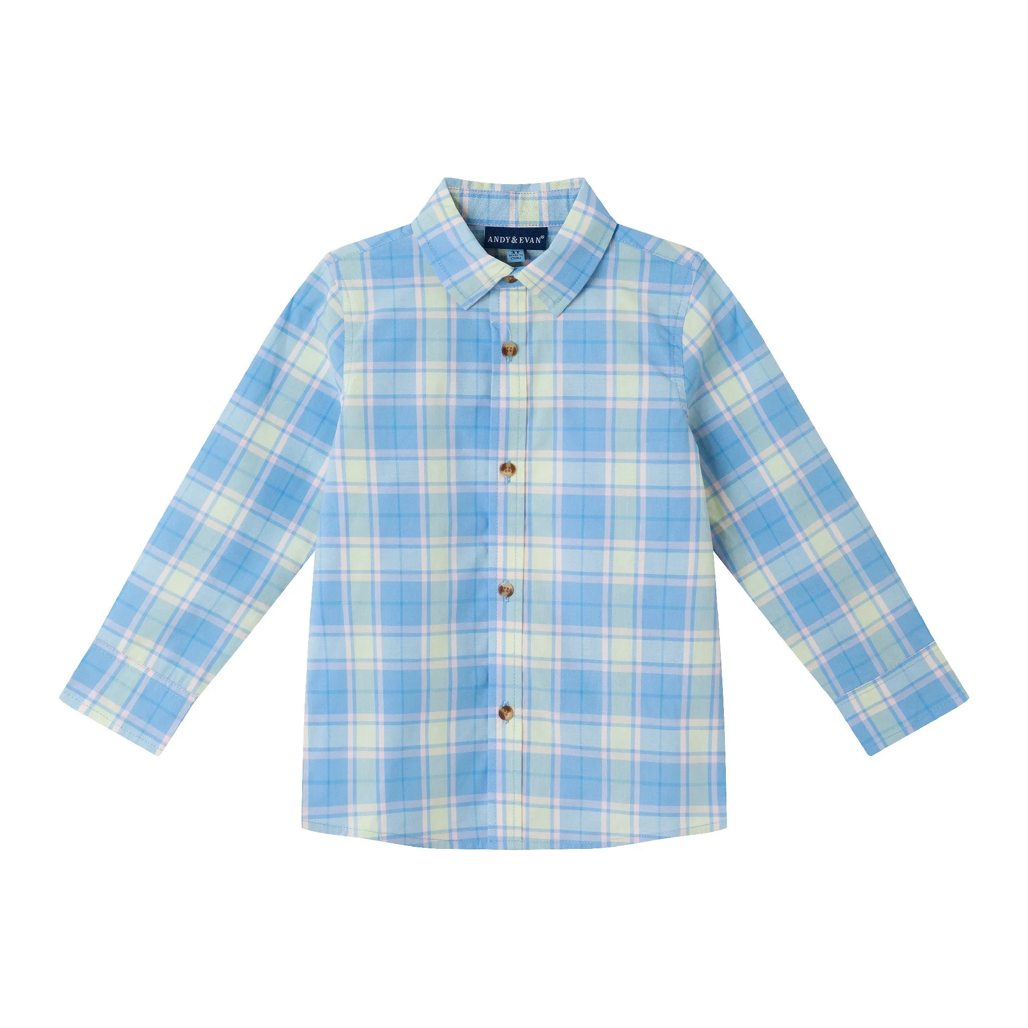 Kids (2-8) Sweater Vest Set | Light Green