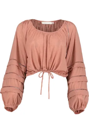 Kiki Drawstring Blouse