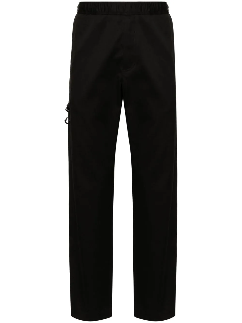 logo-patch trousers