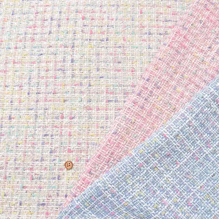 Made in China Trend fabric Fancy tweed fabric