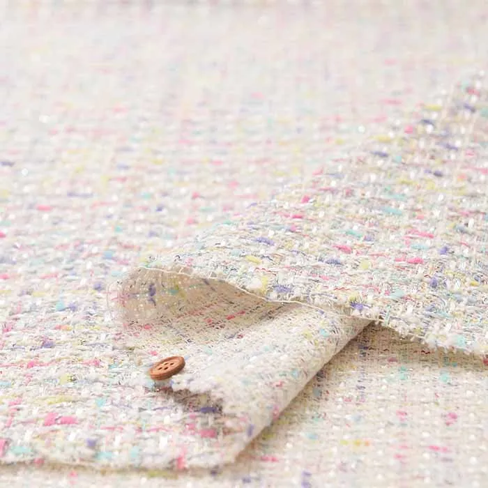 Made in China Trend fabric Fancy tweed fabric
