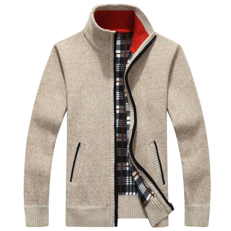 Men's Autumn/Winter Casual Thick Knitted Coat