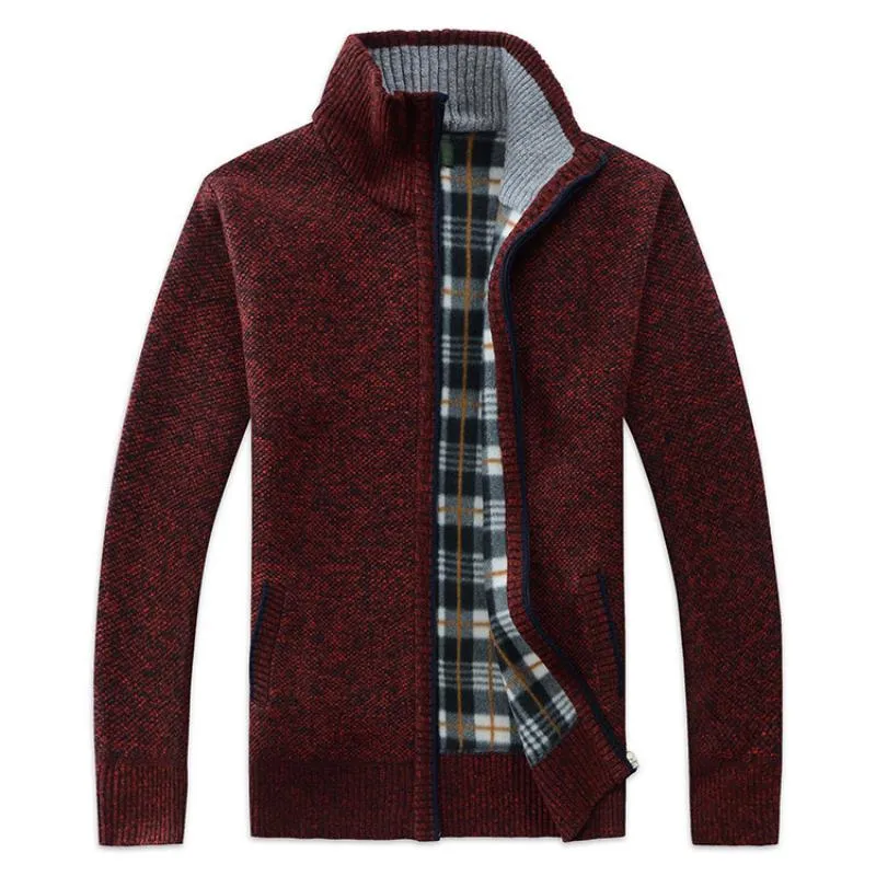 Men's Autumn/Winter Casual Thick Knitted Coat