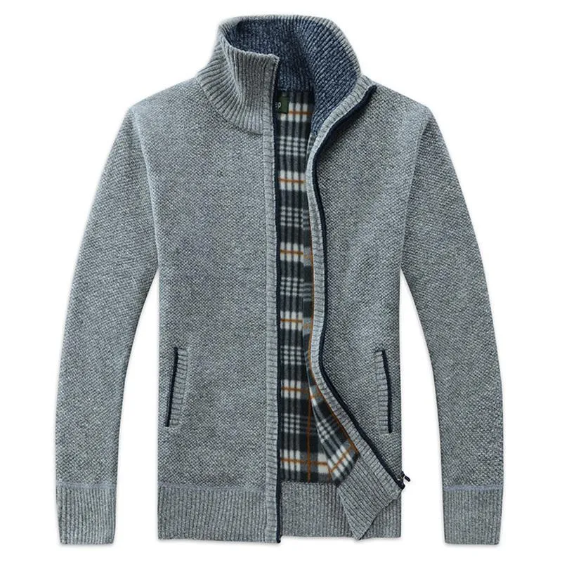 Men's Autumn/Winter Casual Thick Knitted Coat