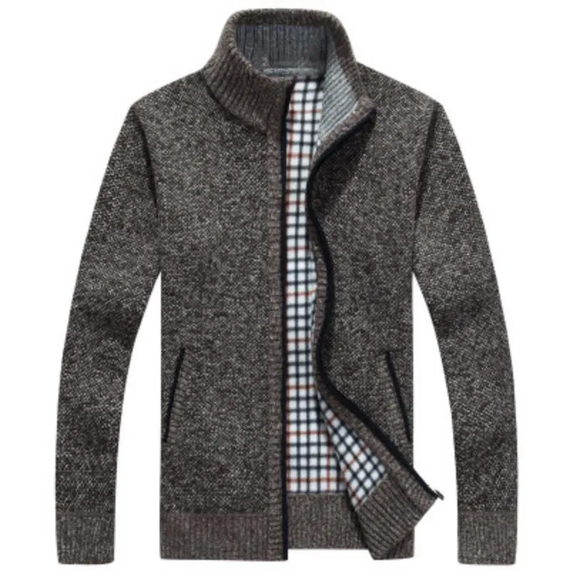 Men's Autumn/Winter Casual Thick Knitted Coat