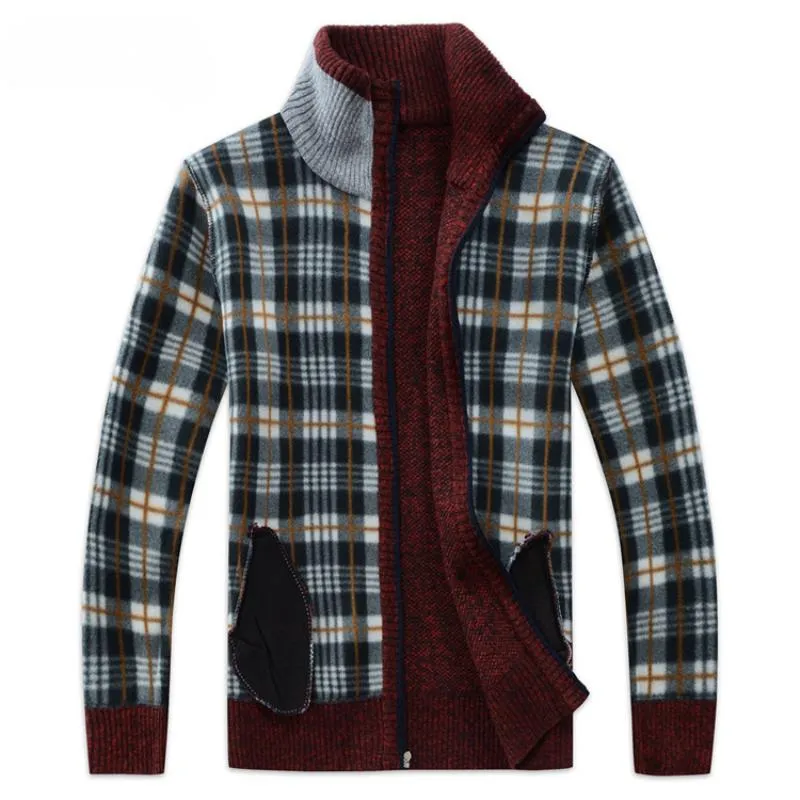 Men's Autumn/Winter Casual Thick Knitted Coat