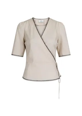 Pepito Stitch Blouse - Sand
