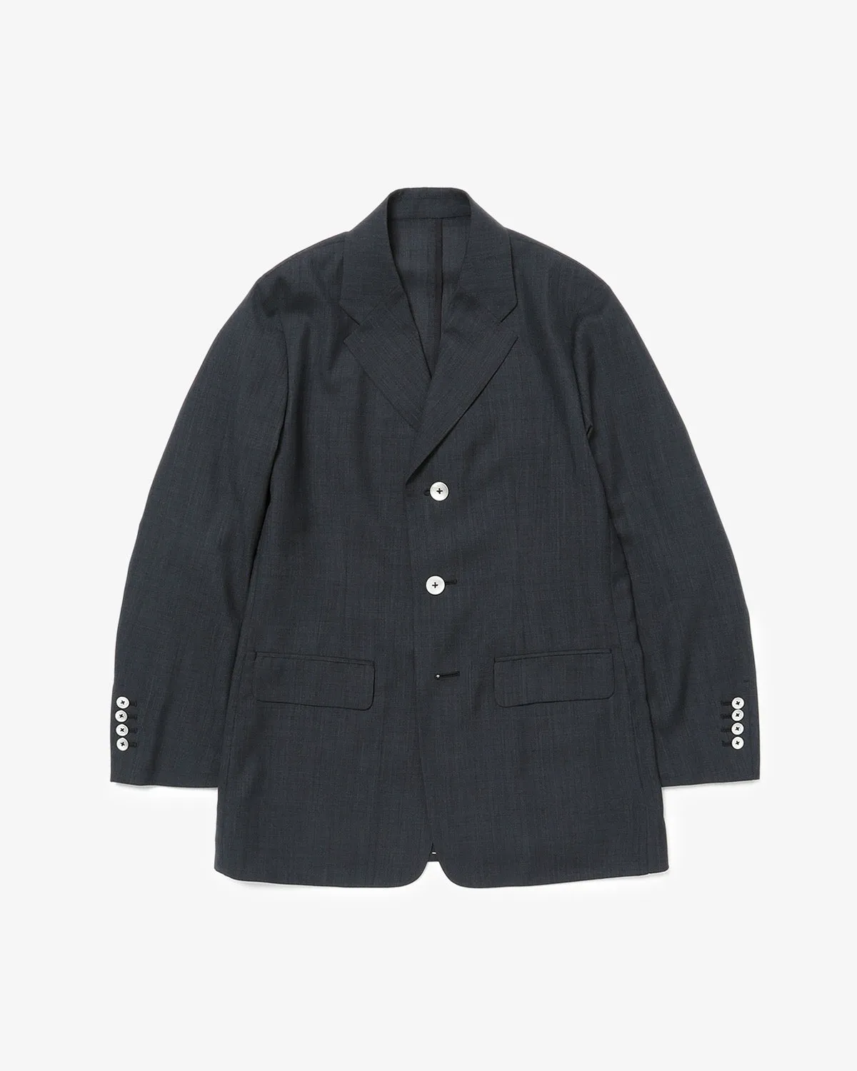 SHEER WOOL UNCON JACKET