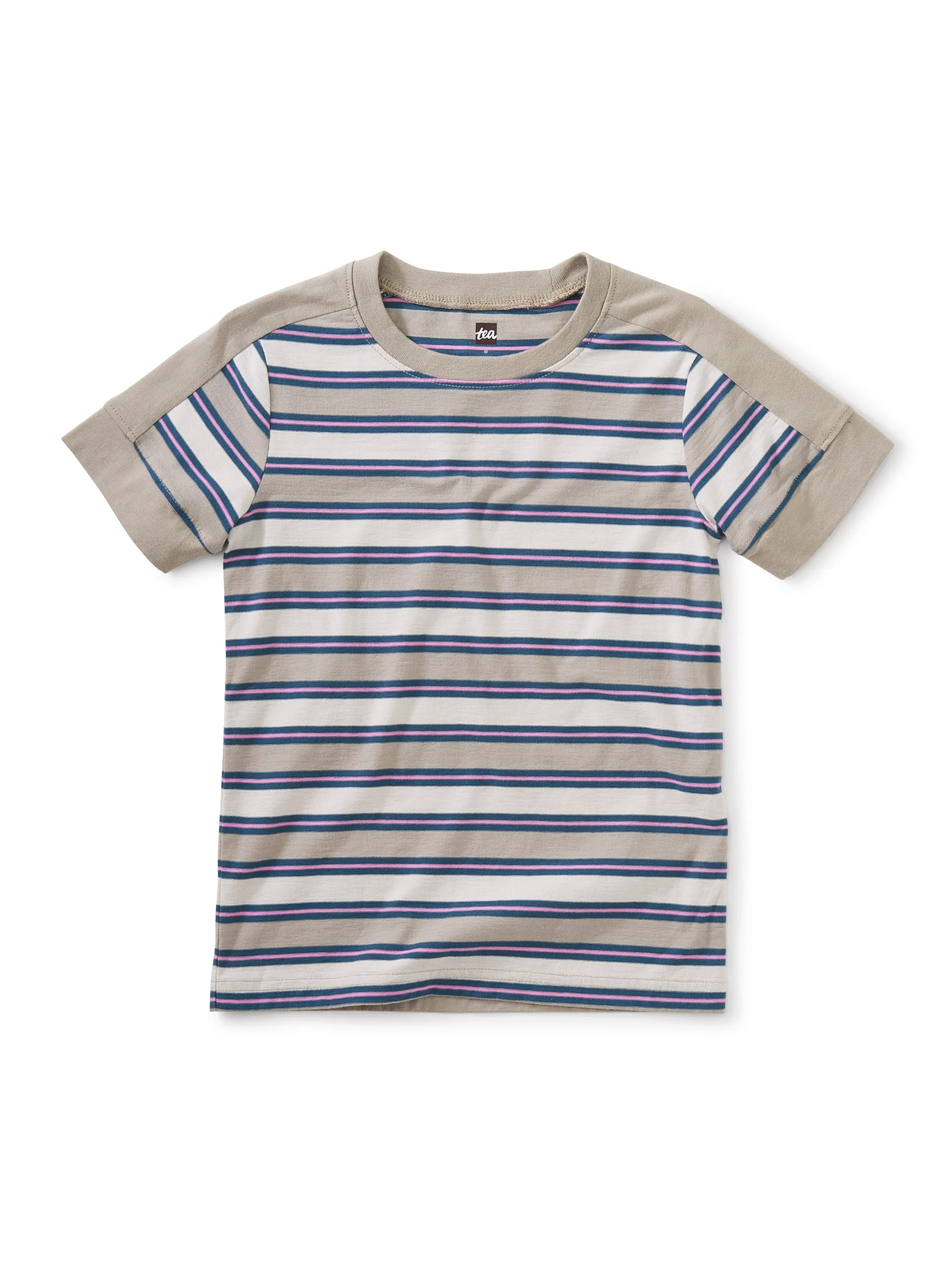 Stripe Hype Tee - Mist