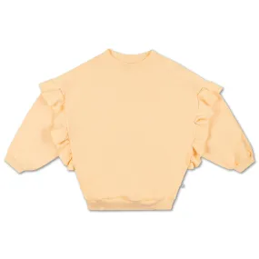 Sweater Ruffle Soft Yellow